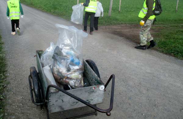 M�llsammlung NABU Langstadt. D. DIehl