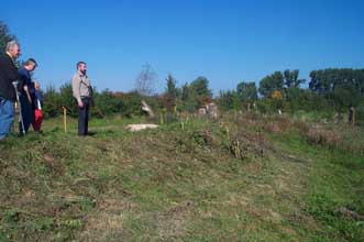 Auf dem Freigel�nde der Naturschutzscheune