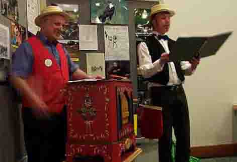 B�nkels�nger und Drehorgelspieler 