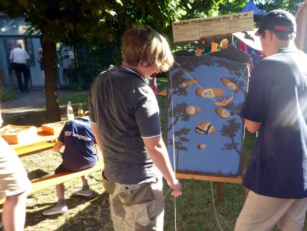 Kinder beim Geschicklichkeitsspiel (D. Diehl)